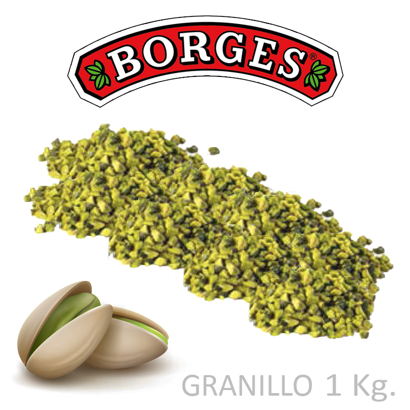 Pistacho granillo tostado -caja 5 bolsas 1 kg.-flowpack