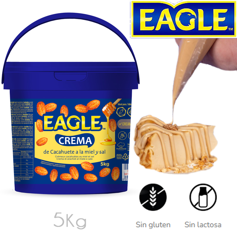 Crema eagle miel/sal borges (cubo 5 kg.-c.2 cubos)