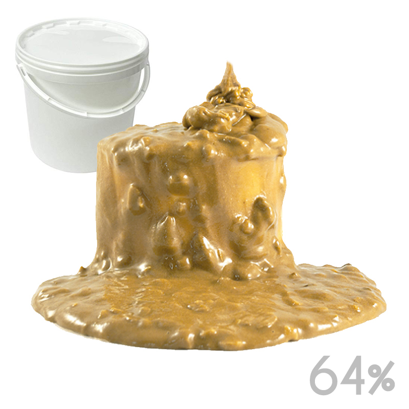 Turron jijona suprema 64% "oro" granulado" (cubo 6 kg.)