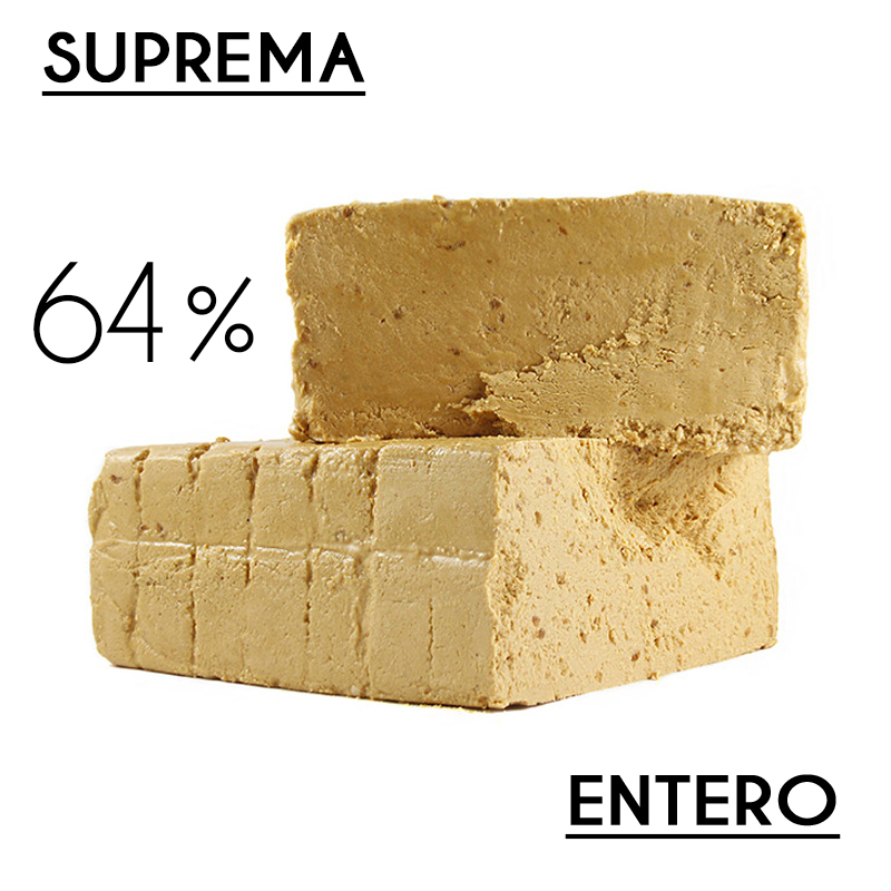 Turron jijona suprema 64 % "oro" barra (caja 7 k.)